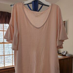 GAP blush pink t shirt